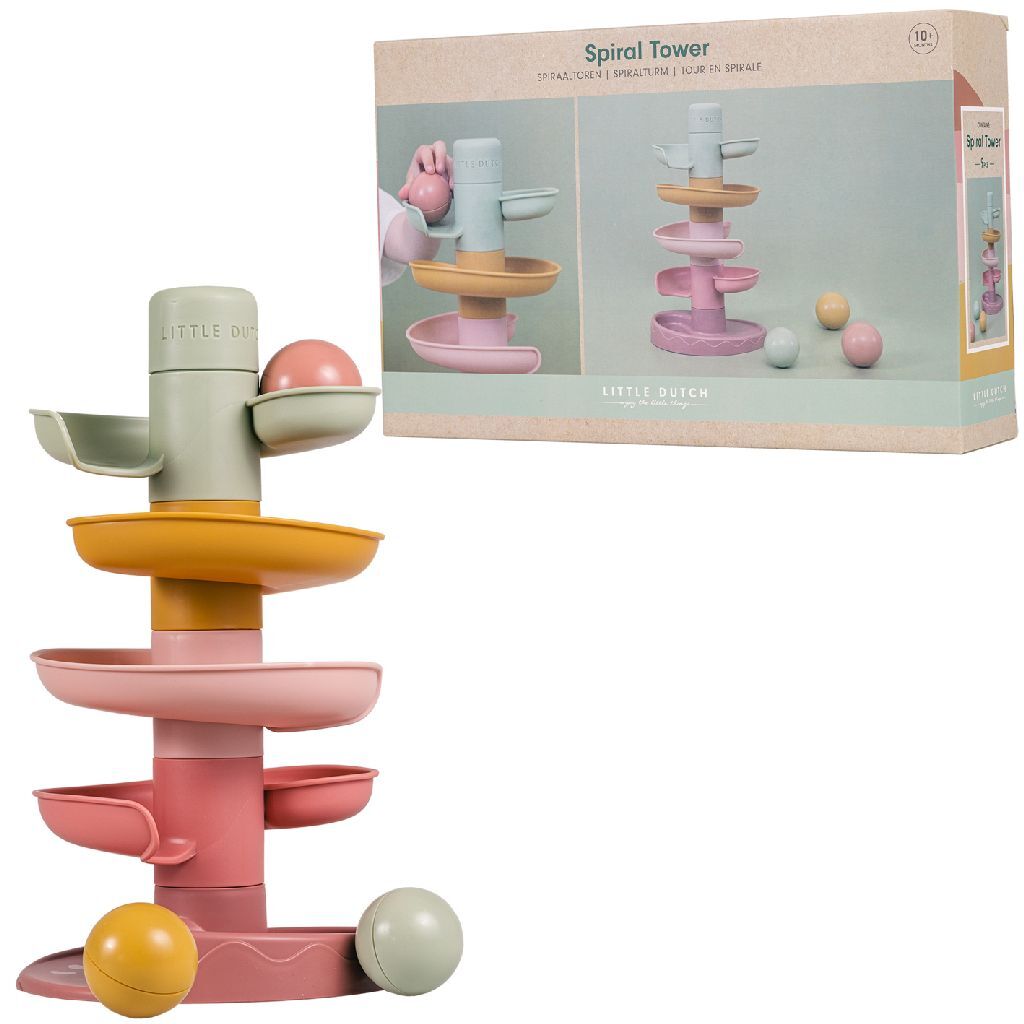 Little Dutch Spiral Tower Pink