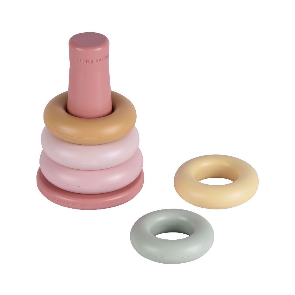 Little Dutch Stacking Rings Pink