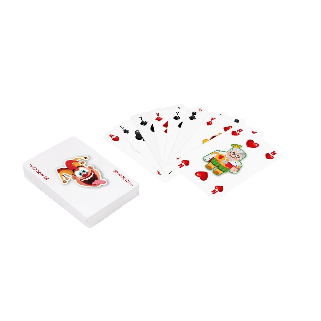 Clown Games Kids 50 Card & Dice Games Set - Suitable for 1 to 6 Players Aged 6+
