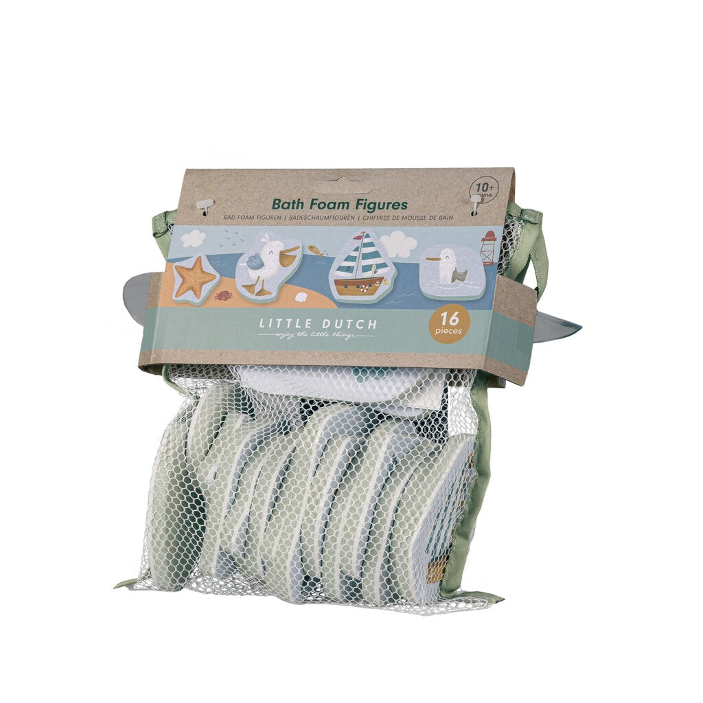 Rubo Toys Little Dutch Bath Foam Figures - Sailors Bay