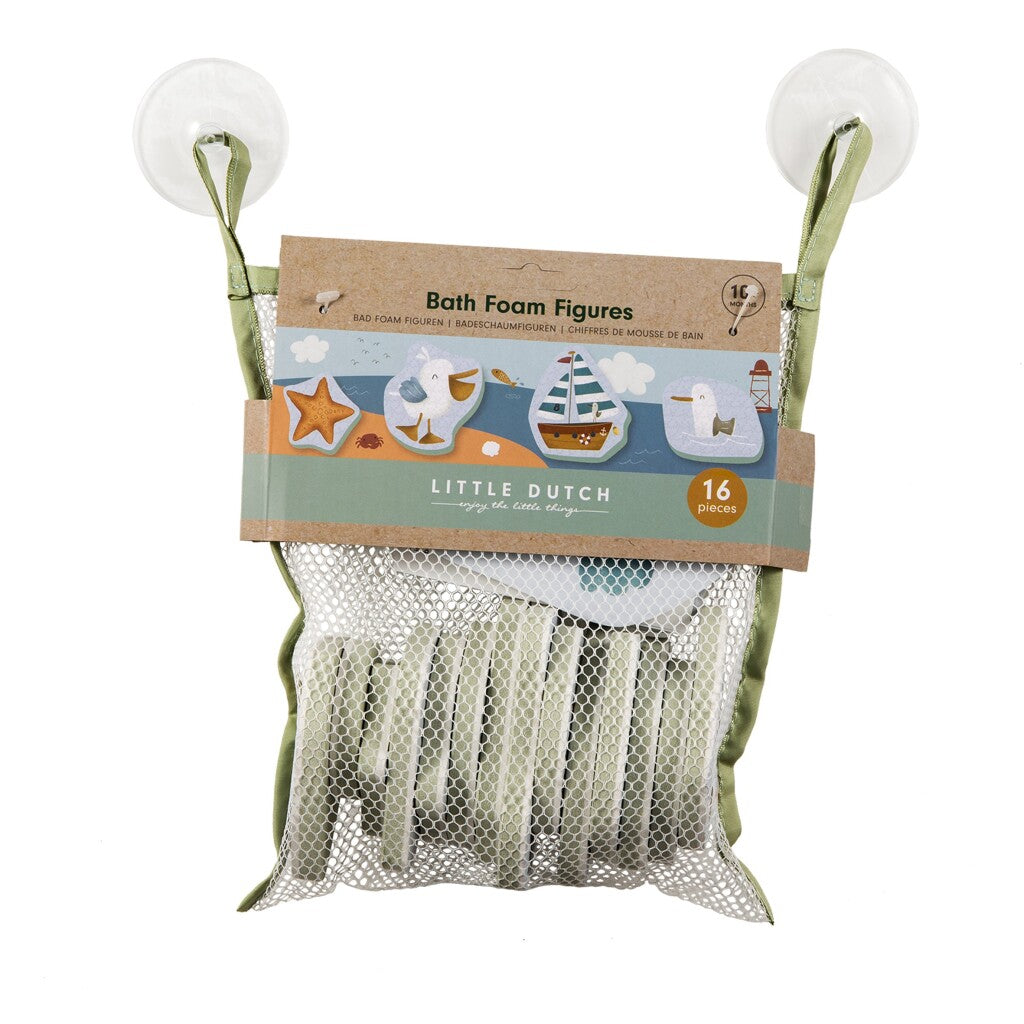 Rubo Toys Little Dutch Bath Foam Figures - Sailors Bay