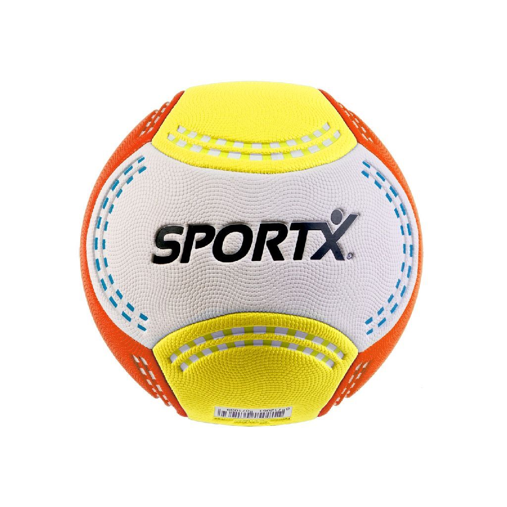 SportX Mini Beach Ball 16 cm Yellow/White/Orange