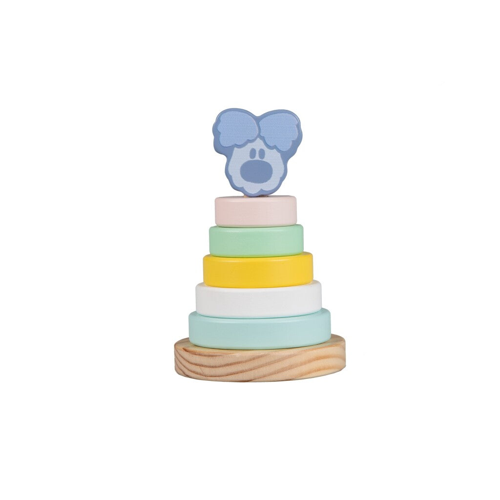 Woezel and Pip Wooden Stacking Tower - Educational Toy for Kids