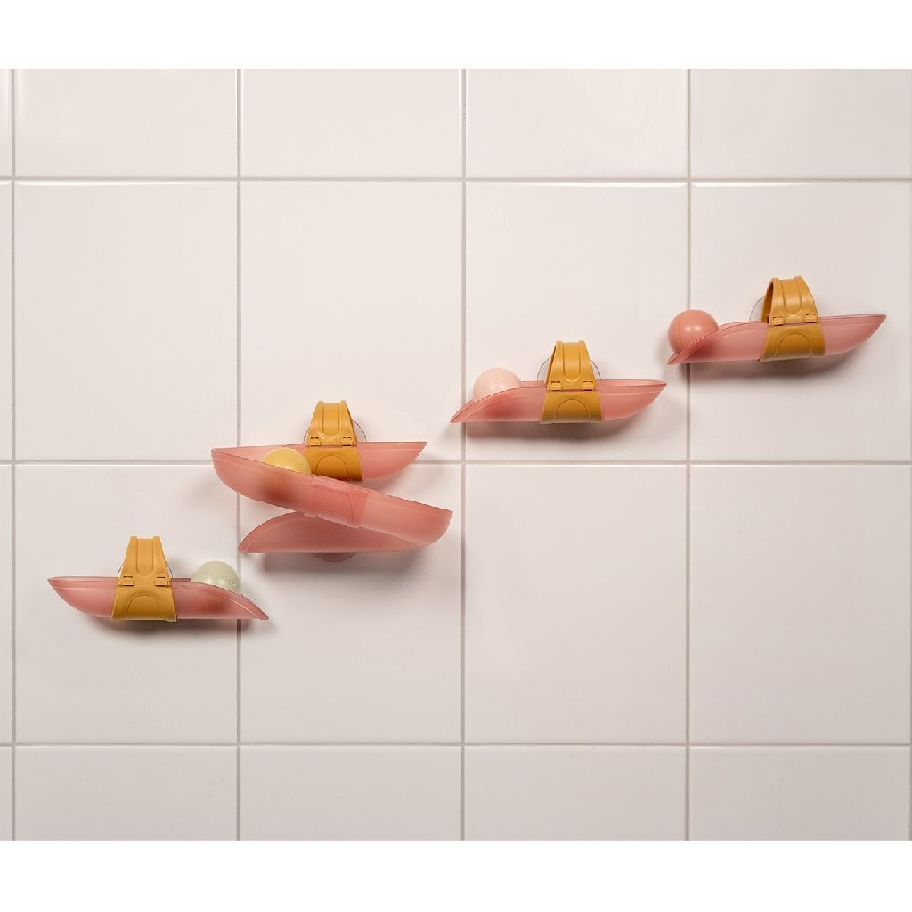 Little Dutch Water Track Pink with 4 Elements and 4 Balls