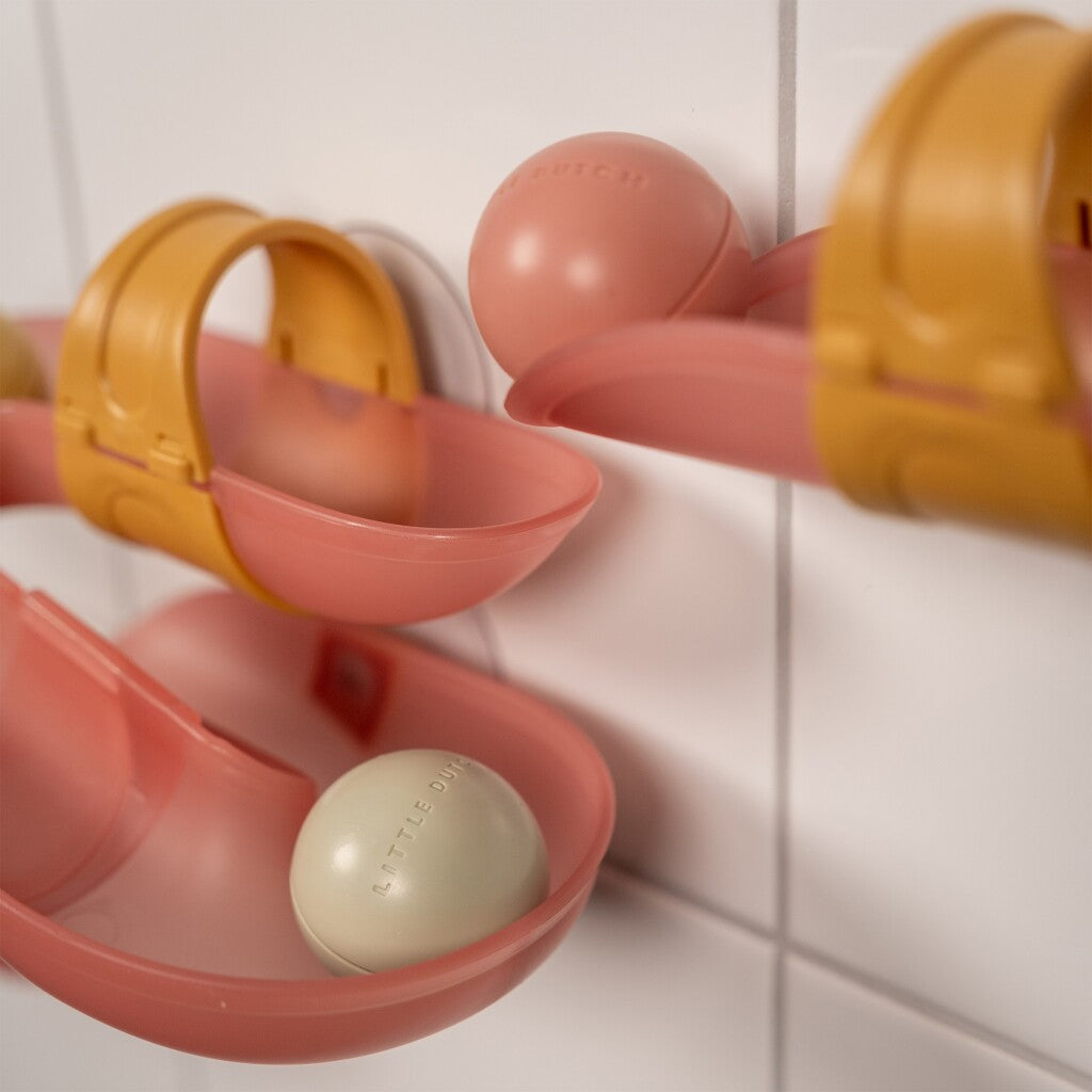 Little Dutch Water Track Pink with 4 Elements and 4 Balls