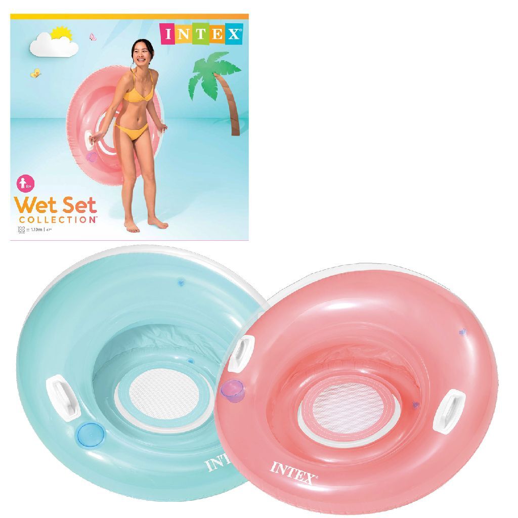 Intex Wet Set Collection Sit and Lounge Swim Chair 119 cm Assorted