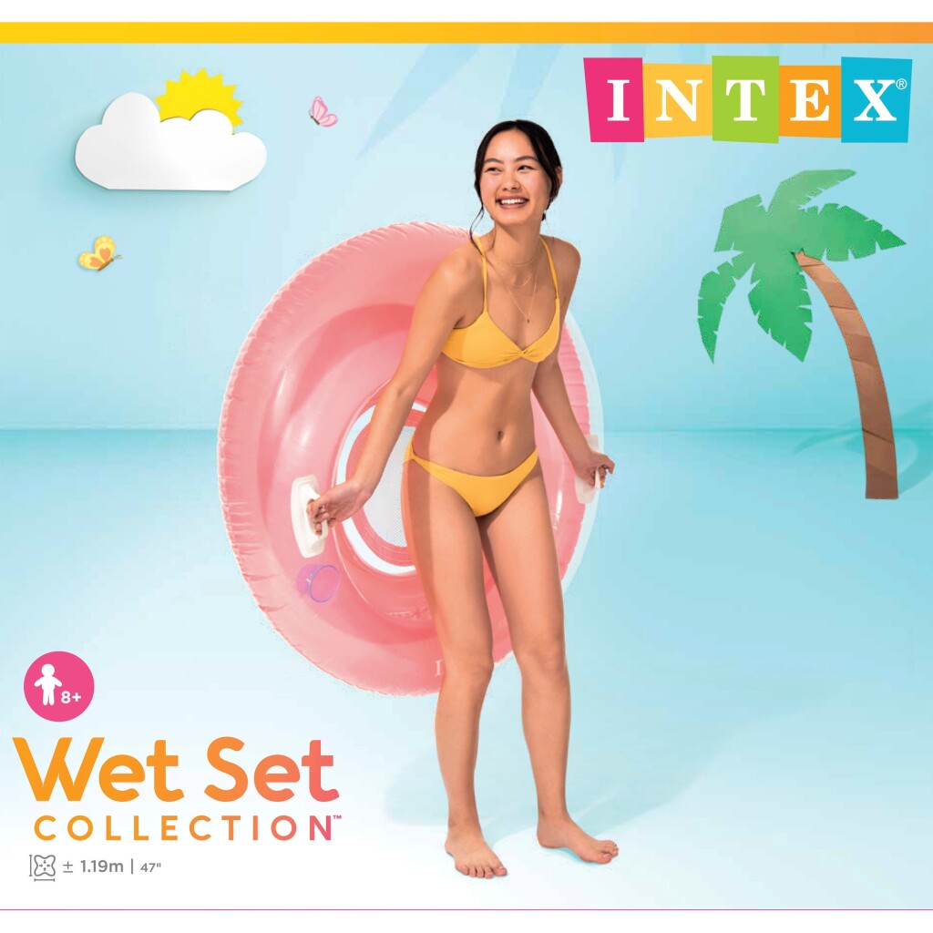 Intex Wet Set Collection Sit and Lounge Swim Chair 119 cm Assorted