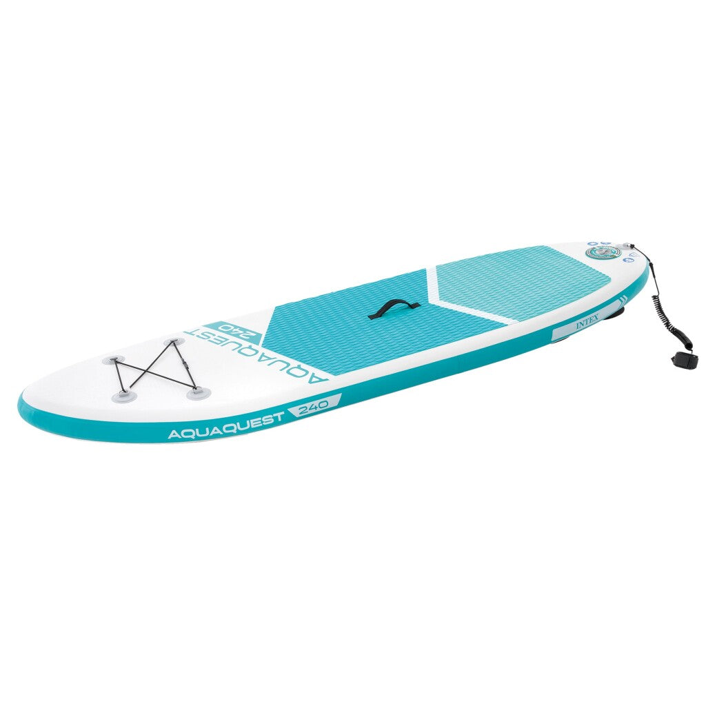 Intex 68241NP AquaQuest 240 Sup Board 244x76x13 cm Wit/Lichtblauw