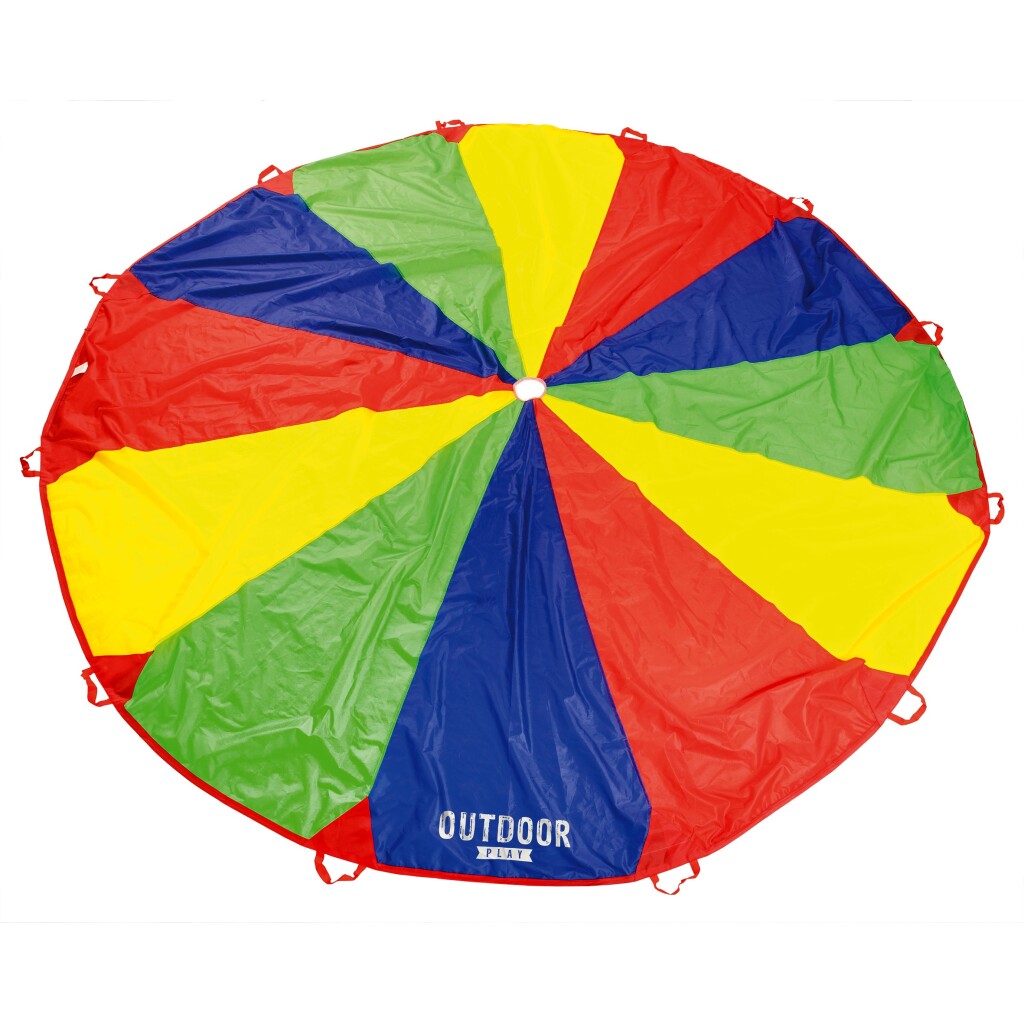 Outdoor Play Parachute Cloth with 24 Balls for 12 Players
