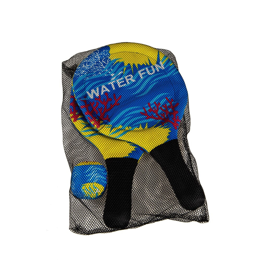 Summertime Water Fun Soft Beach Ball Set Blue/Yellow