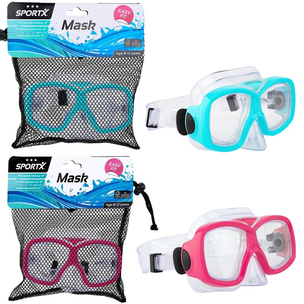 SportX Junior Swimming Mask 3 Stars Assorted