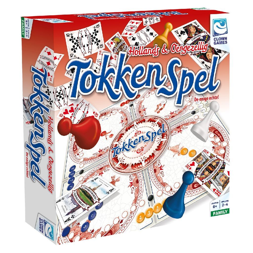 Clown Games Tokkenspel - Dynamic Party Game for 2-6 Players