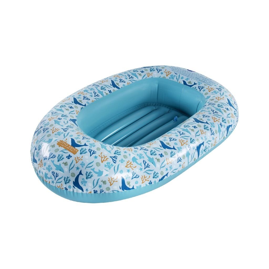 Little Dutch Ocean Dreams Inflatable Boat 100x67 cm Blue