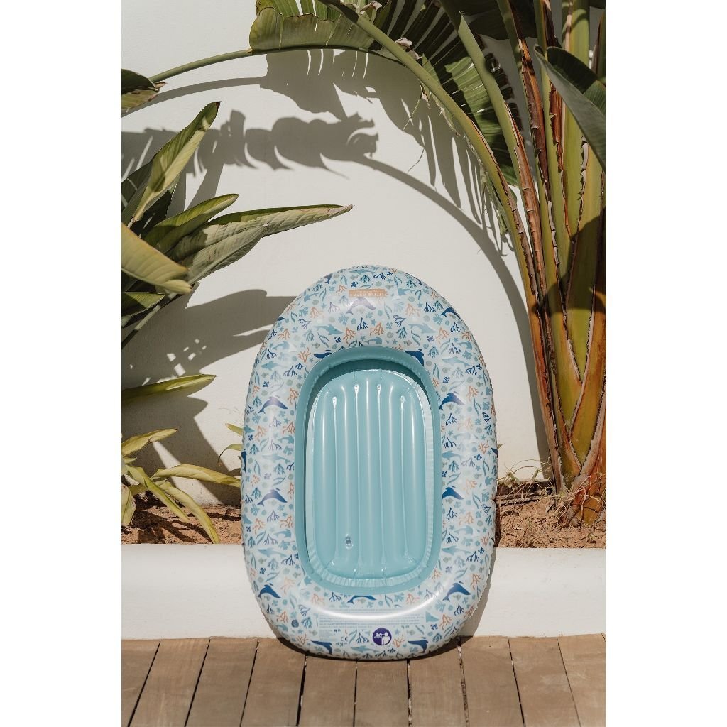 Little Dutch Ocean Dreams Inflatable Boat 100x67 cm Blue