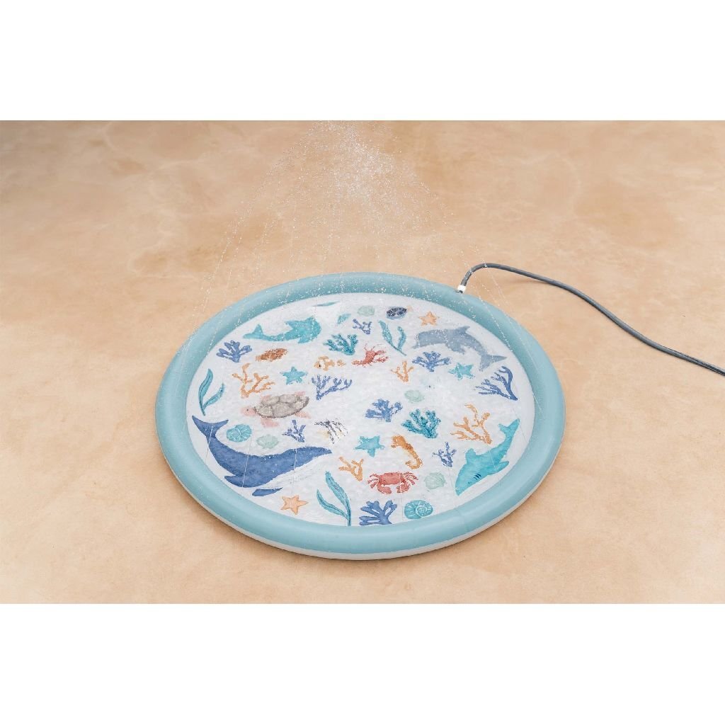 Little Dutch Ocean Dreams Sprinkler Mat - 150 cm Blue