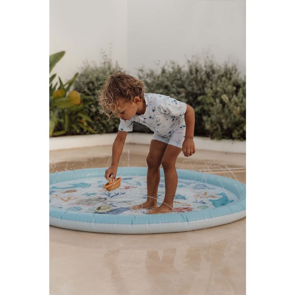 Little Dutch Ocean Dreams Sprinkler Mat - 150 cm Blue
