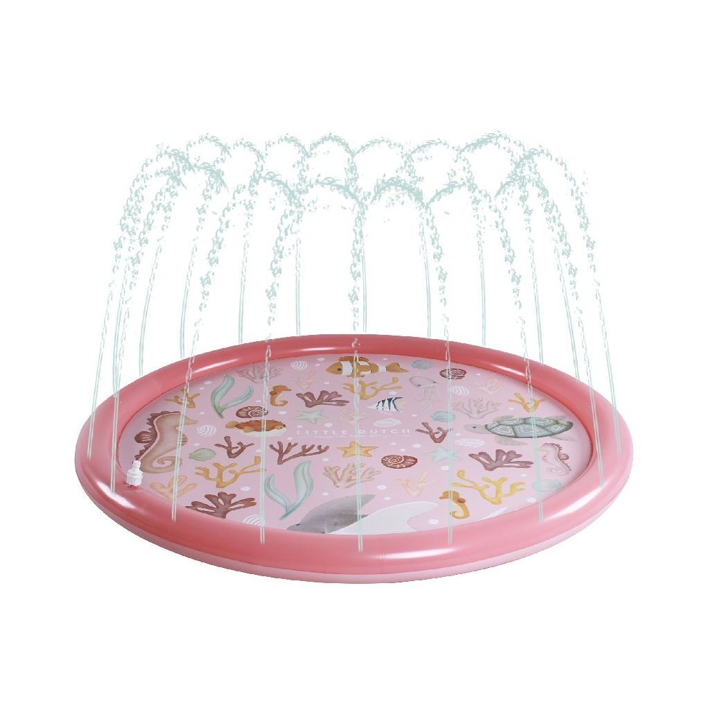Little Dutch Sprinklermat 150 cm Pink Ocean Dreams