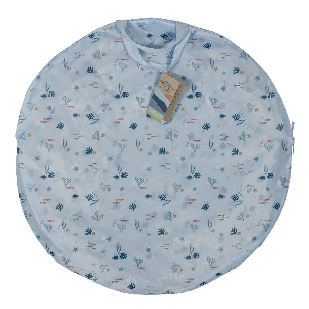 Little Dutch Ocean Dreams Pop-Up Tent 122x110x122 cm Blue