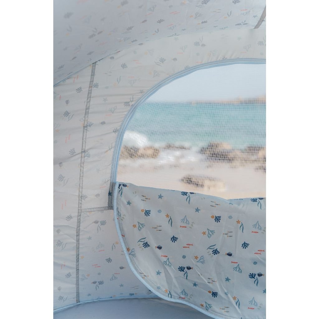 Little Dutch Ocean Dreams Pop-Up Tent 122x110x122 cm Blue