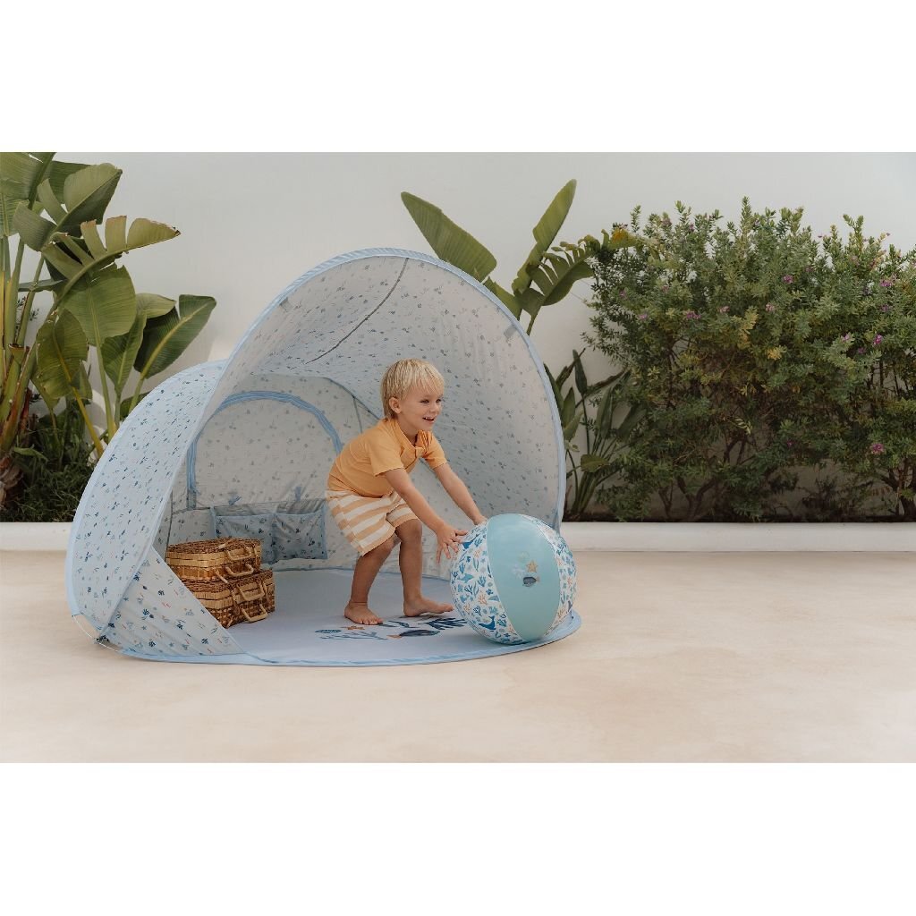 Little Dutch Ocean Dreams Pop-Up Tent 122x110x122 cm Blue