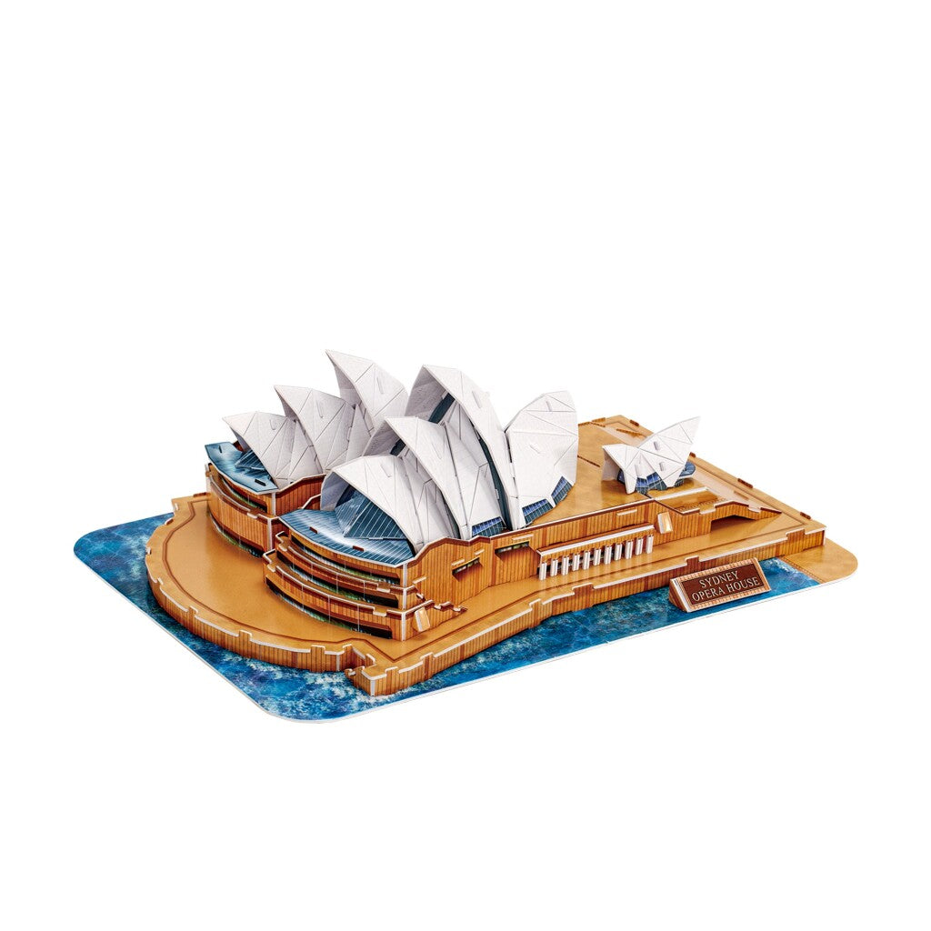 Cubic Fun 3D Puzzle Sydney Opera House 85 Pieces for Kids Aged 8 and Up