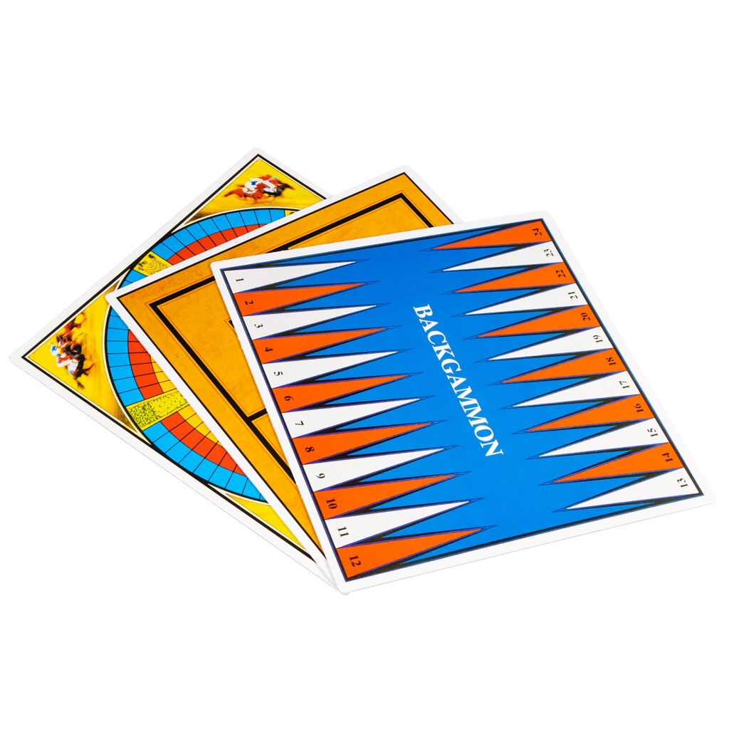 Clown Games Game Box - 200-Piece Set for 1-6 Players