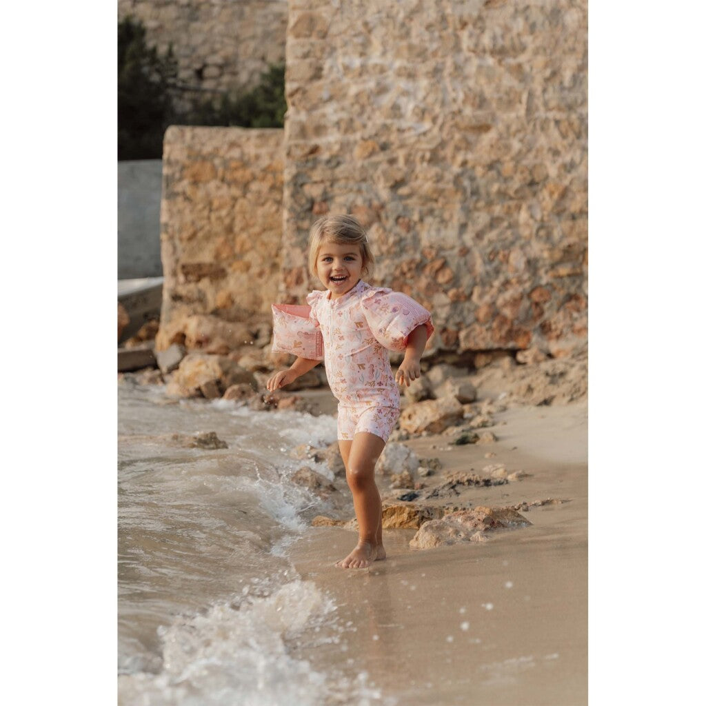 Little Dutch Ocean Dreams Swim Sleeves Pink Suitable for 2-6 Years