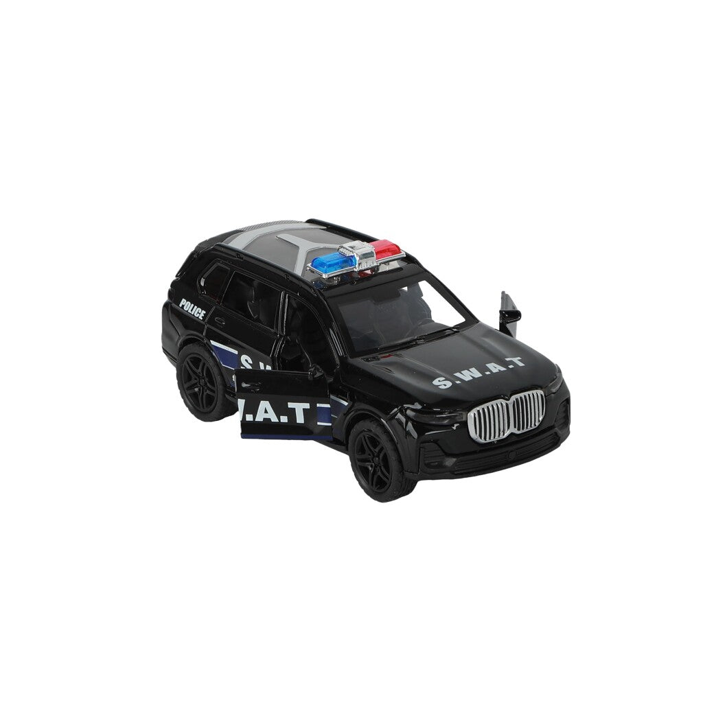 112 Pull-Back S.W.A.T. Car 1:36 - Die-Cast with Light and Sound