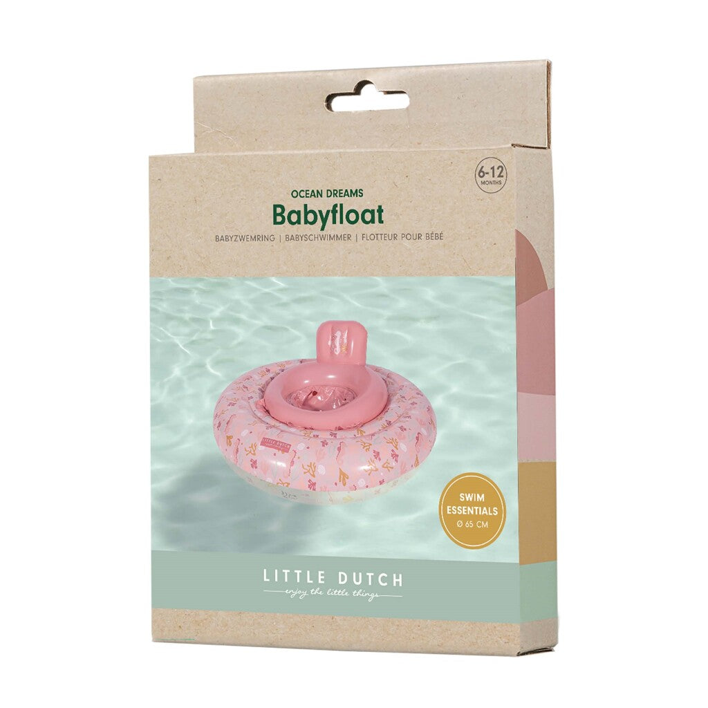 Little Dutch Ocean Dreams Baby Float 67 cm Pink