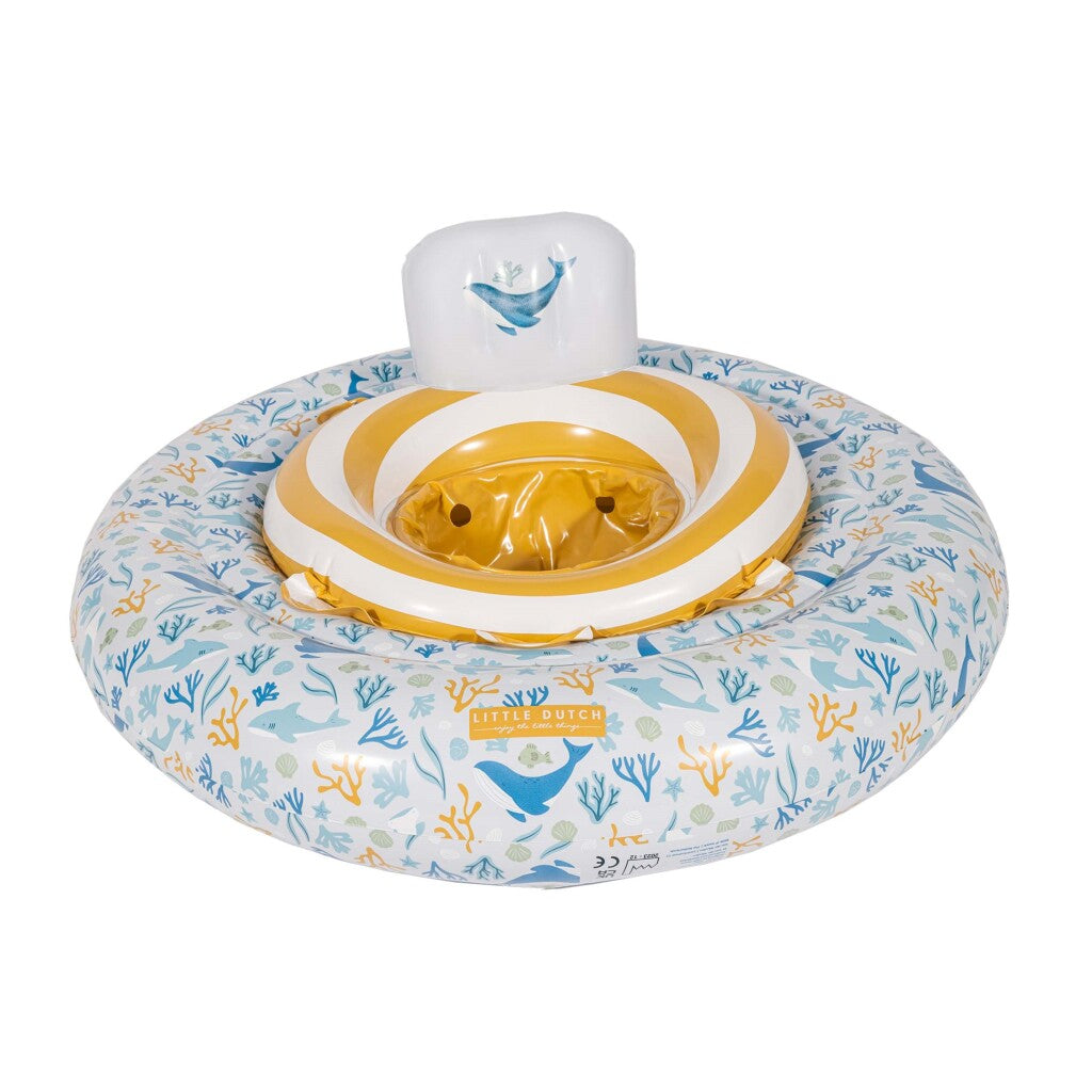 Little Dutch Ocean Dreams Baby Float 67 cm Blue