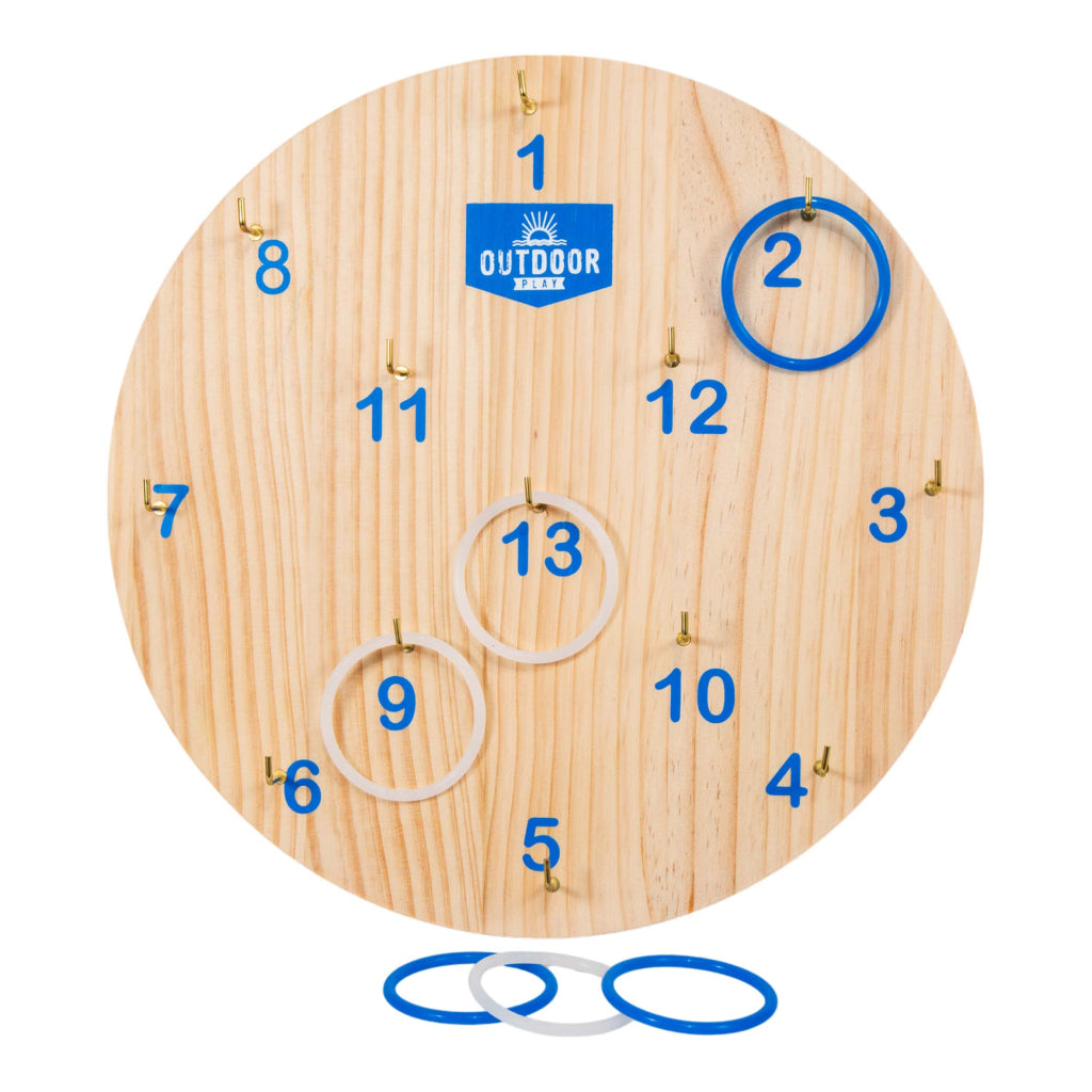 Outdoor Play Ring Toss Board 30 cm for Kids