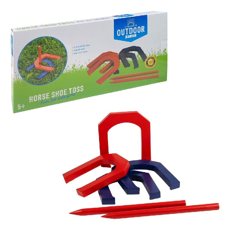 Outdoor Play Horseshoe Toss Game