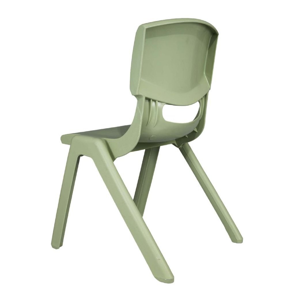 Children's Chair Plastic 36x32x53 cm Pastel Green - Suitable for Ages 3+