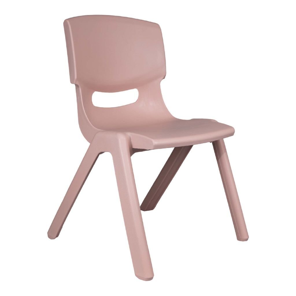 Children's Chair Plastic 36x32x53 cm Pastel Pink - Max Load 80 kg