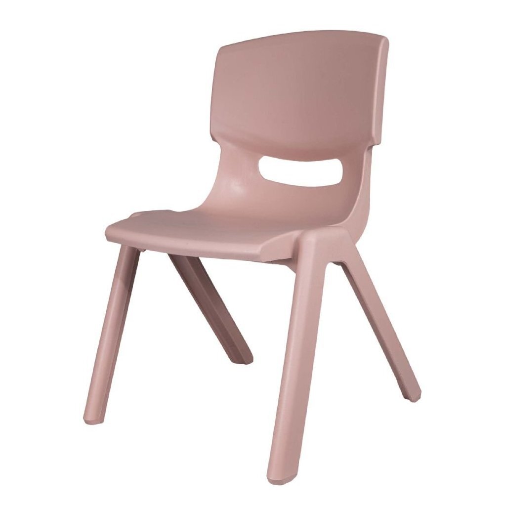Children's Chair Plastic 36x32x53 cm Pastel Pink - Max Load 80 kg