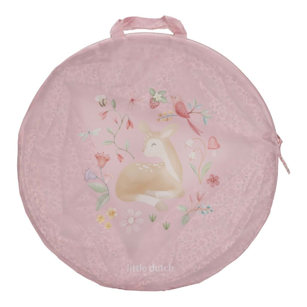 Little Dutch Fairy Garden Crawl Tunnel 180x46 cm Pink