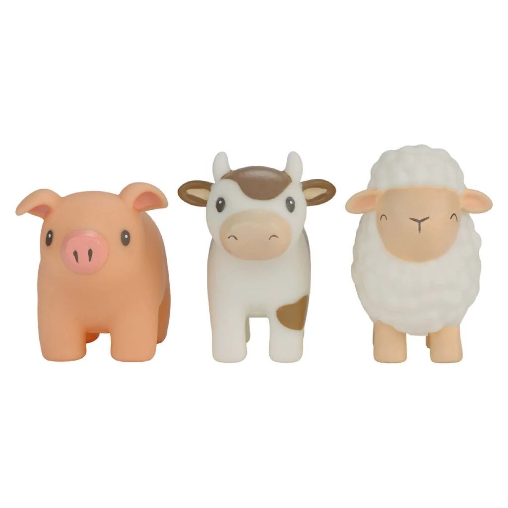 Little Dutch Farm Bath Figures 3 Pieces Set