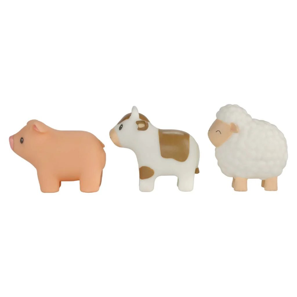 Little Dutch Farm Bath Figures 3 Pieces Set