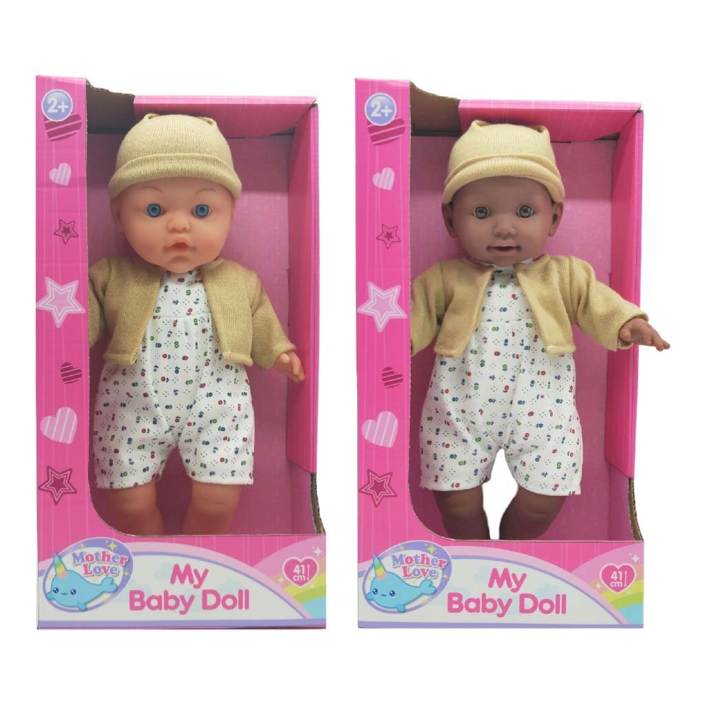 Mother Love Baby Doll 41 cm Dark/Fair Assorted