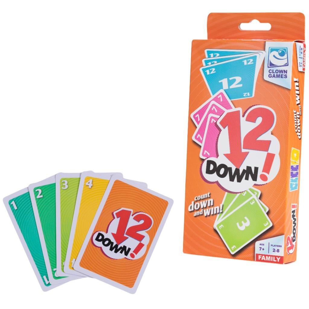 Clown Games 12 Down Card Game
