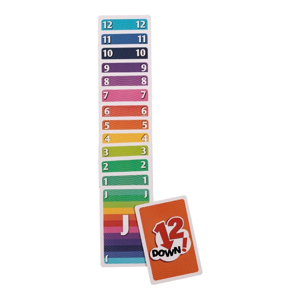 Clown Games 12 Down Card Game