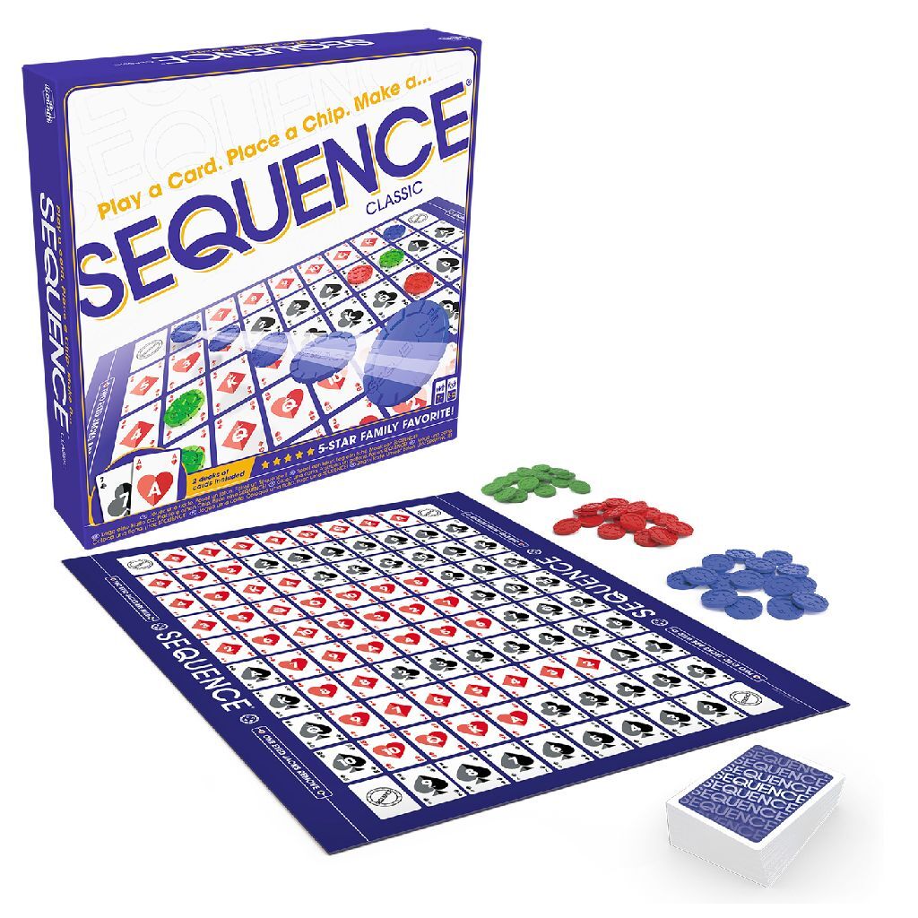 Goliath Sequence Original - Fun Card Game for 2 to 12 Players