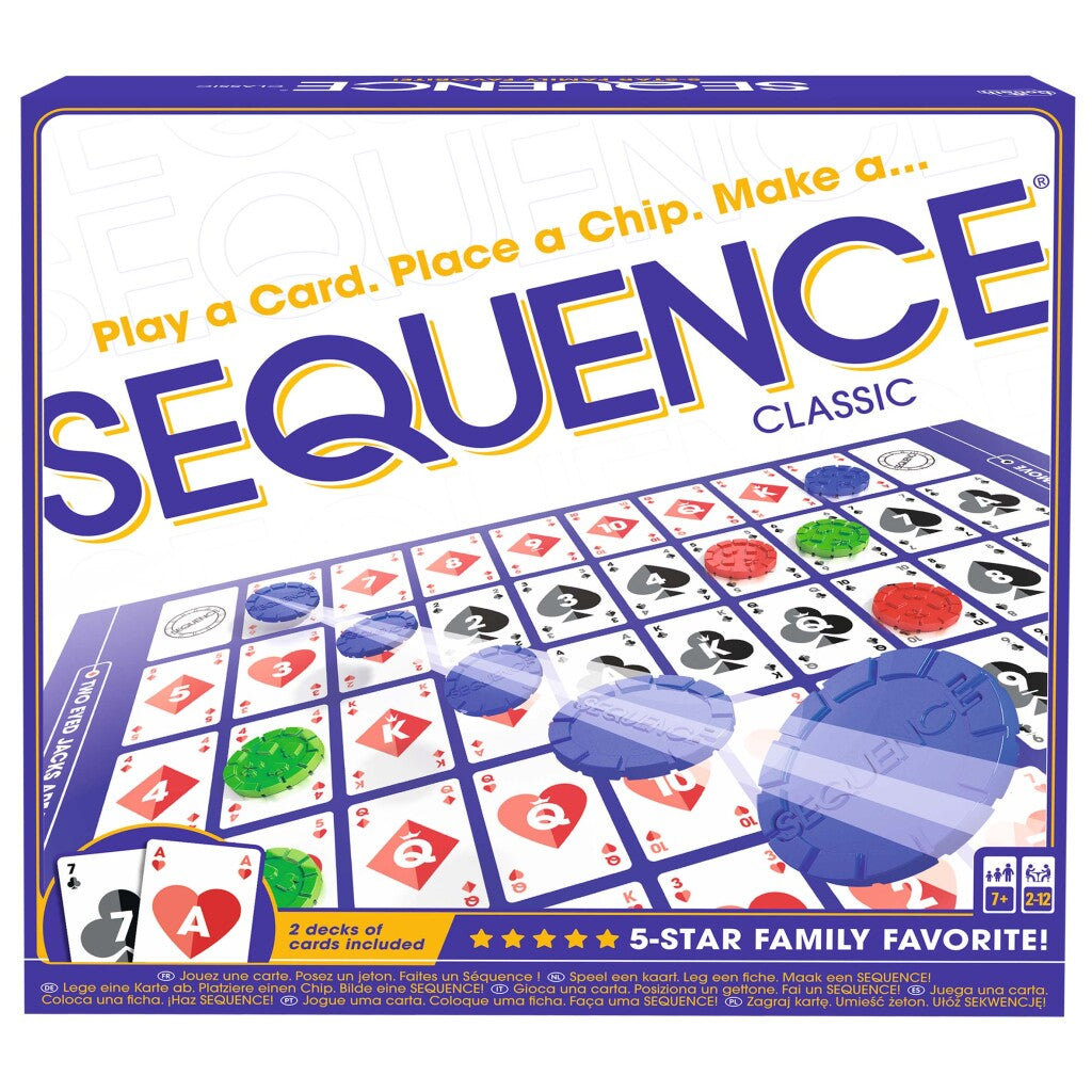 Goliath Sequence Original - Fun Card Game for 2 to 12 Players