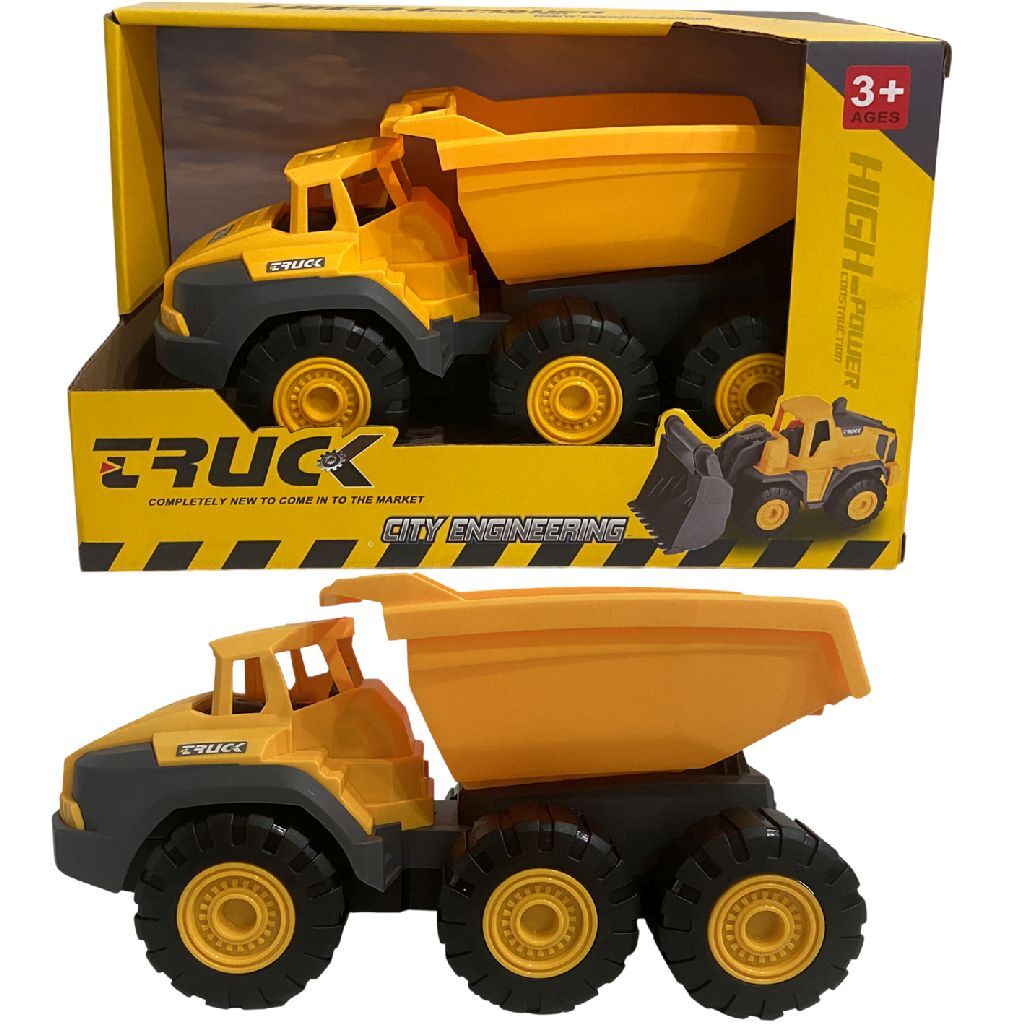 Summertime Dump Truck 25 cm Yellow/Black