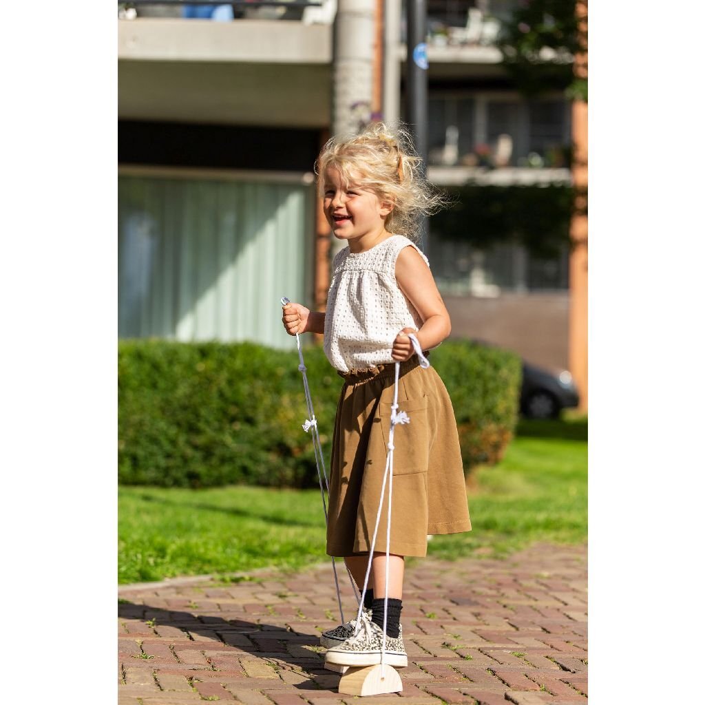 Outdoor Play Wooden Stilts