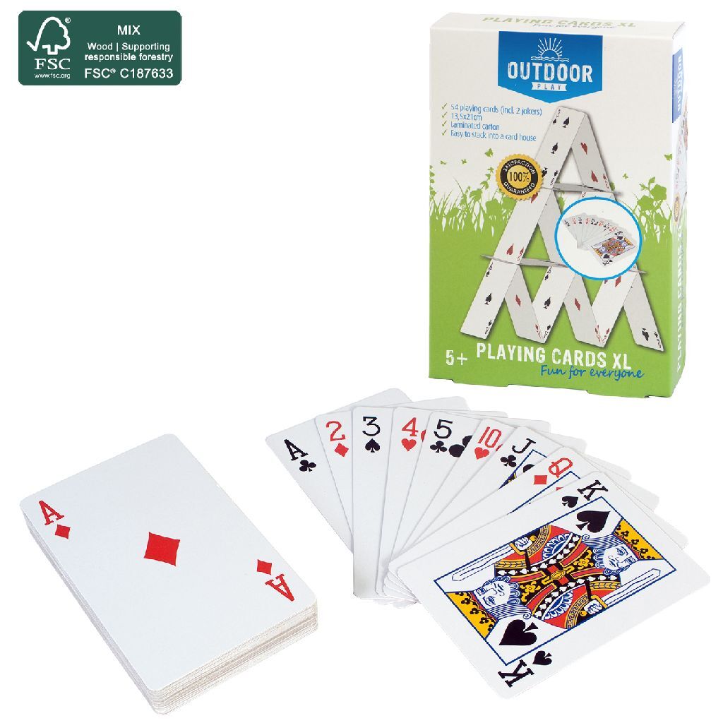 Outdoor Play Large Card Game