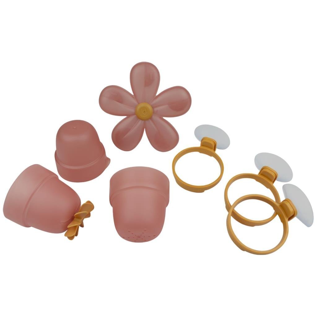 Little Dutch Bath Wall Cups Flower Pink