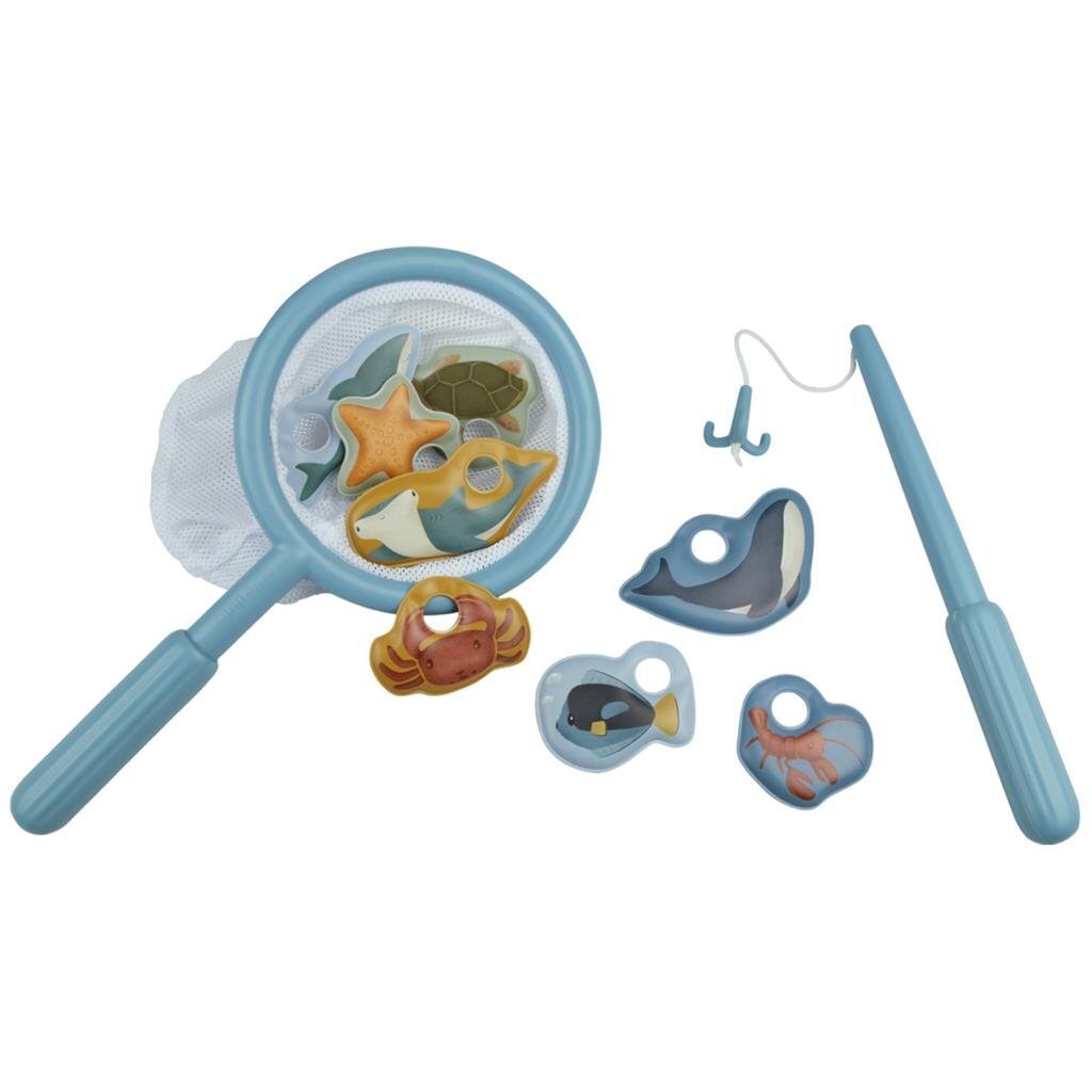 Little Dutch Fishing Game Blue - Fun Fishing Toy for Kids