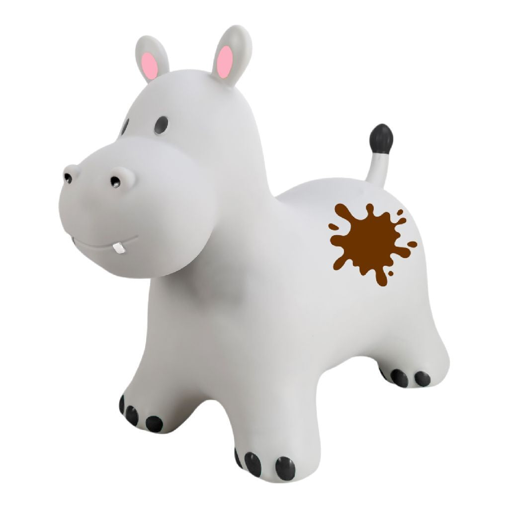 Skippy Buddy Hippopotamus 55x25x48 cm White