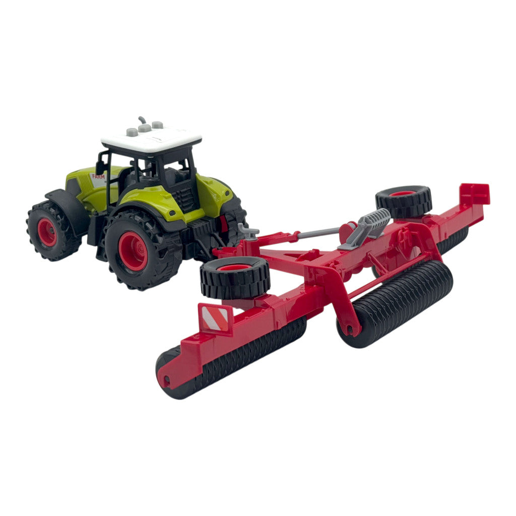 Dutch Farm Tractor with Trailer + Light and Sound Assortment